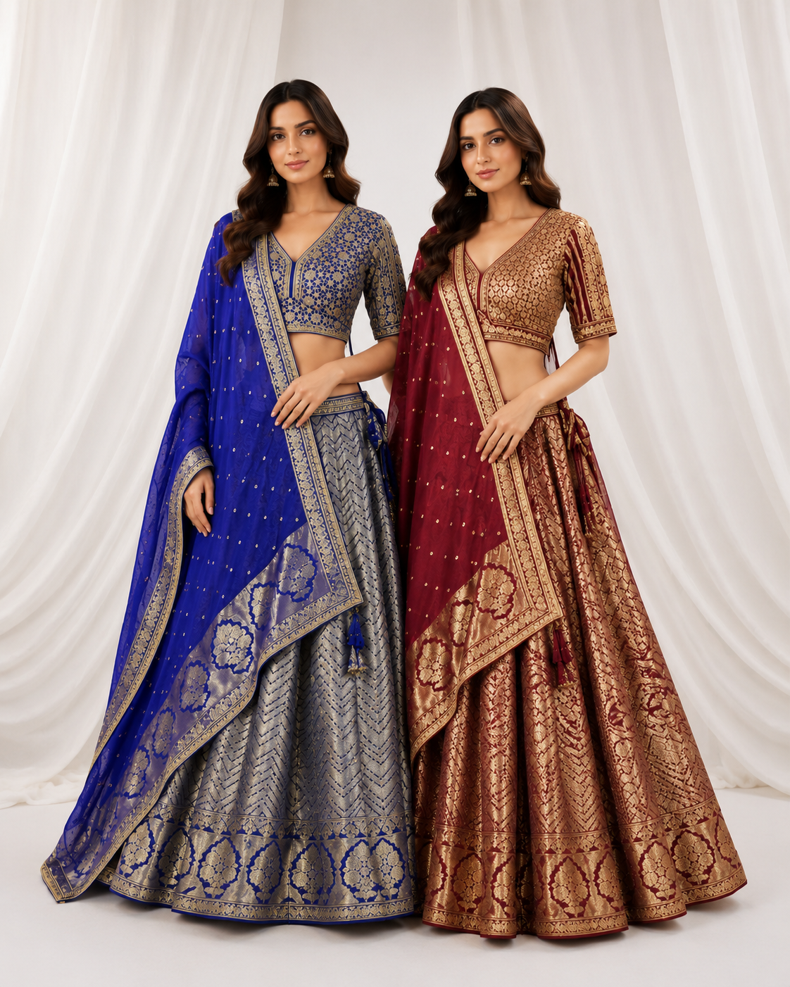 Emerald Heritage Bridal Lehenga