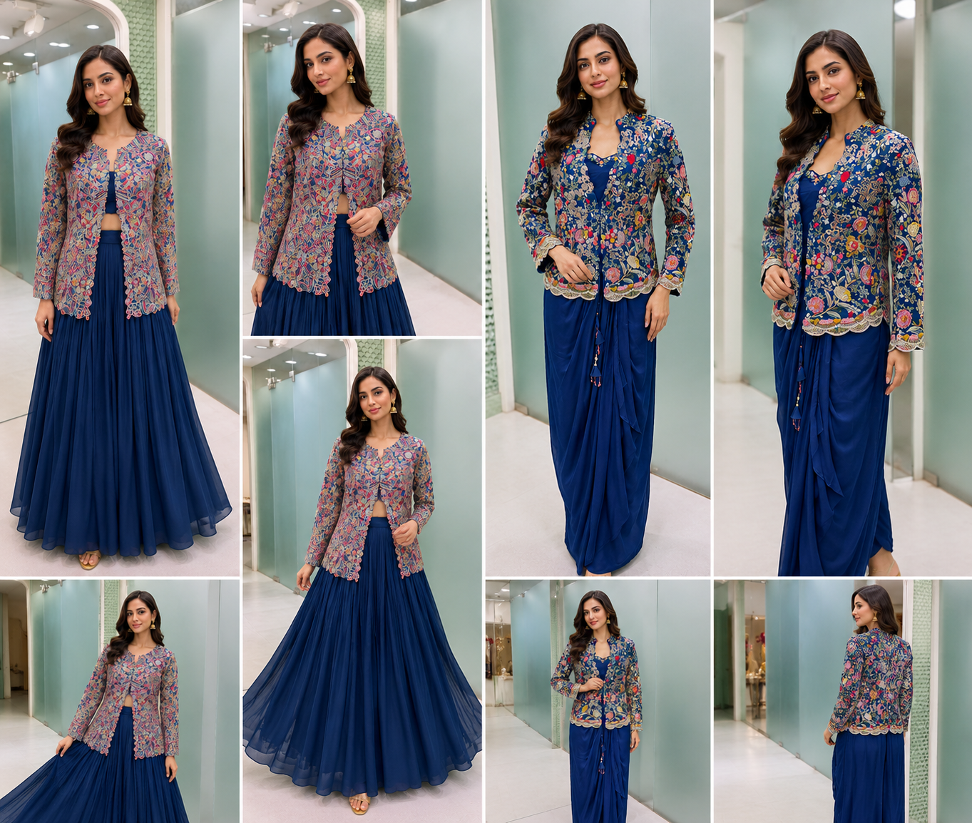 Rose Gold Bridal Lehenga