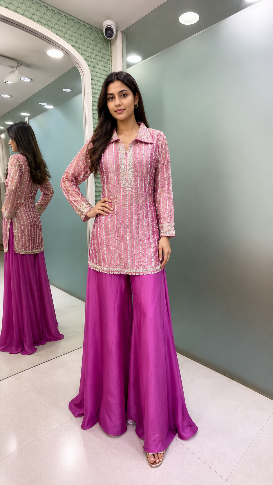 Emerald Gold Bridal Lehenga