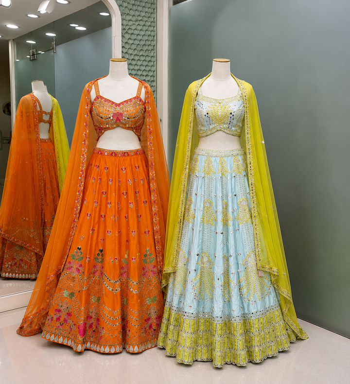 28 - Blush Pearl Anarkali Set
