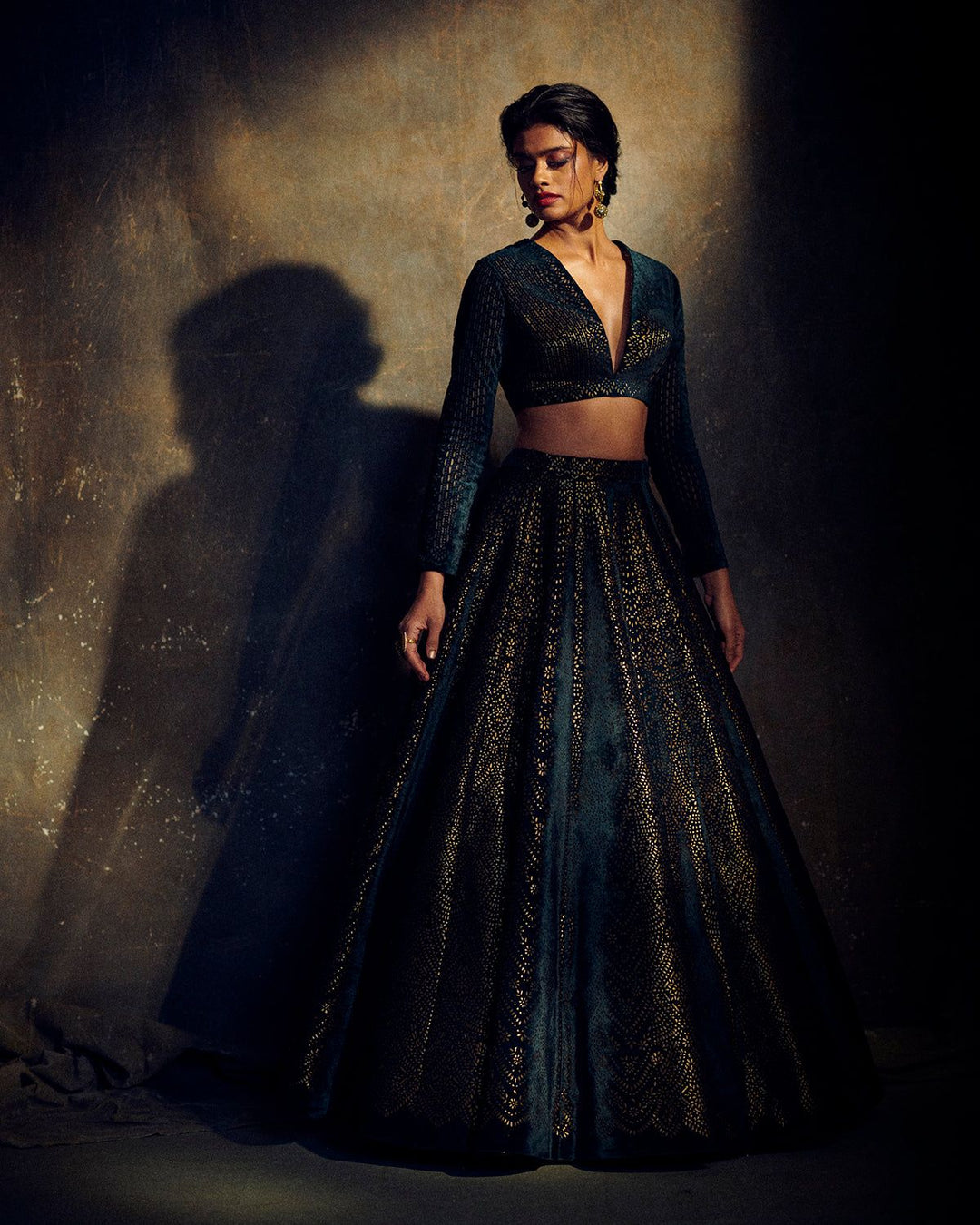Emerald Bridal Lehenga